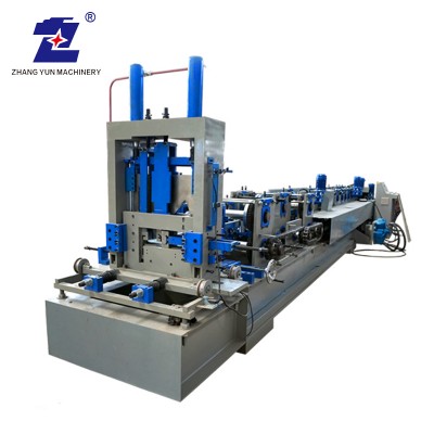 High Quality High Speed Automatic C Z Purlin Interchangeable Cold Roll Forming Machine for Sale